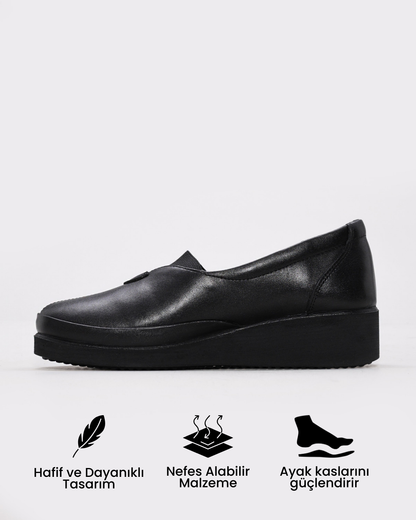 Hakiki Deri Kadın Casual Ayakkabı (CW-08)
