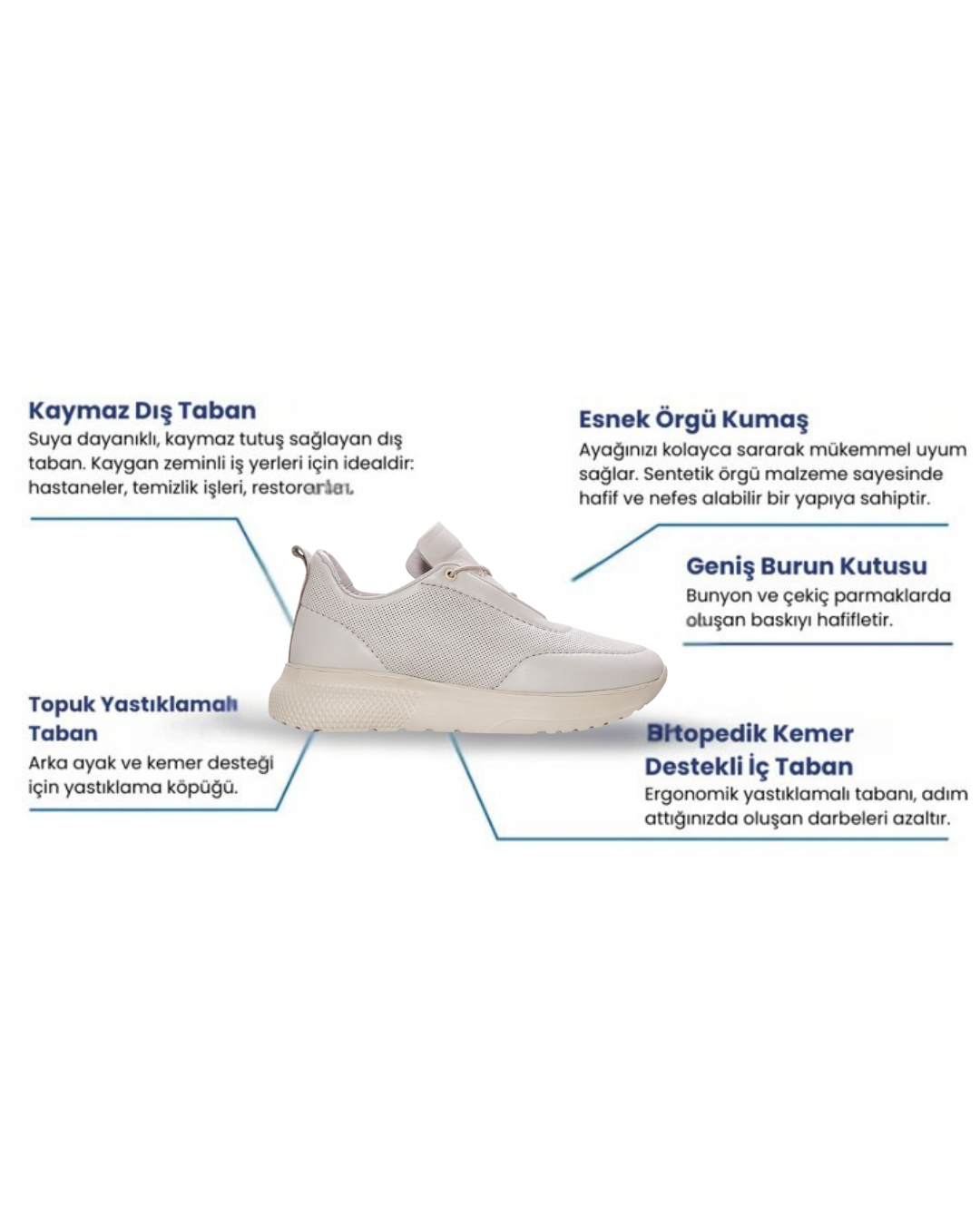 Hakiki Deri Kadın Casual Ayakkabı (CW-05)